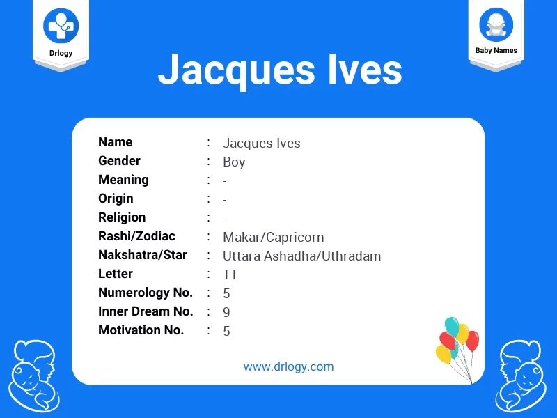 Jacques Ives Name Meaning